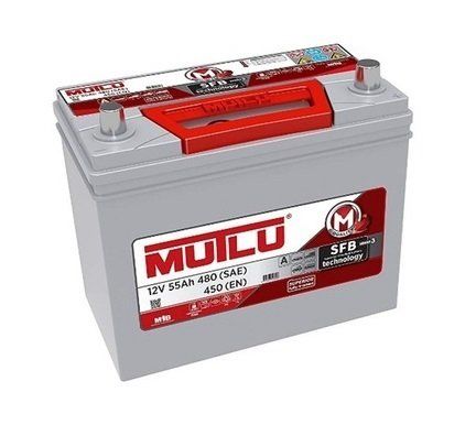 55Ah Mutlu Akü 450EN (Yüksek-Ters Kutup)