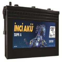 12 Volt 120 Ah 800EN İnci Supr A  Sentor