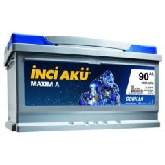 12 Volt 90 Ah 850EN İnci Maxim A Gorilla