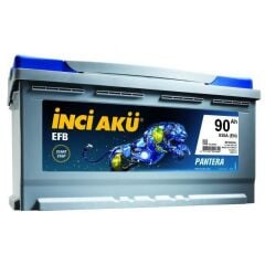 12 Volt 90 Ah 830EN İnci Start-Stop EFB Pantera