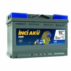 12 Volt 95 Ah 850EN İnci AGM Leo Start-Stop