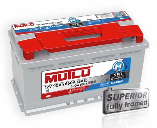 90Ah Mutlu Akü Marin 600EN
