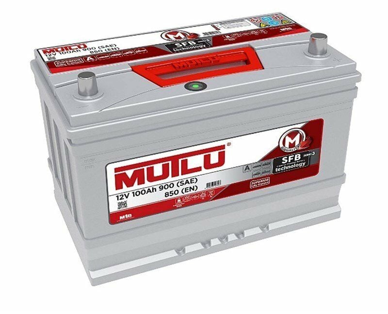 100Ah Mutlu Akü 850EN (Yüksek-Düz Kutup)