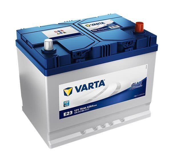 70Ah Varta Akü E23 - 630EN