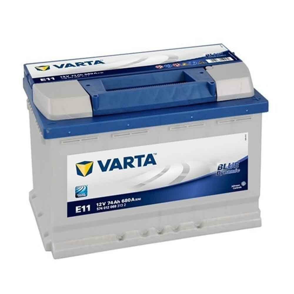 74Ah Varta Akü E12 (Ters Kutup) 680EN