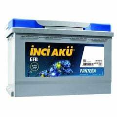 12 Volt 75 Ah 750EN İnci EFB Start-Stop Max  Tigris  - İstanbul - Gebze Yerinde Montaj