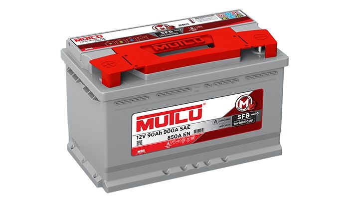 90Ah Mutlu Akü 850EN (Alçak-Ters Kutup)