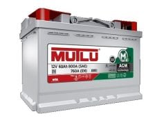 60Ah Mutlu Akü AGM 680EN (Start-Stop)