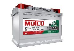 95Ah Mutlu Akü AGM 900EN (Start-Stop)